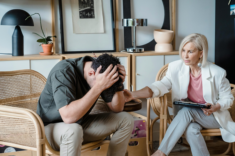 Men Dealing with Anxiety in Massachusetts